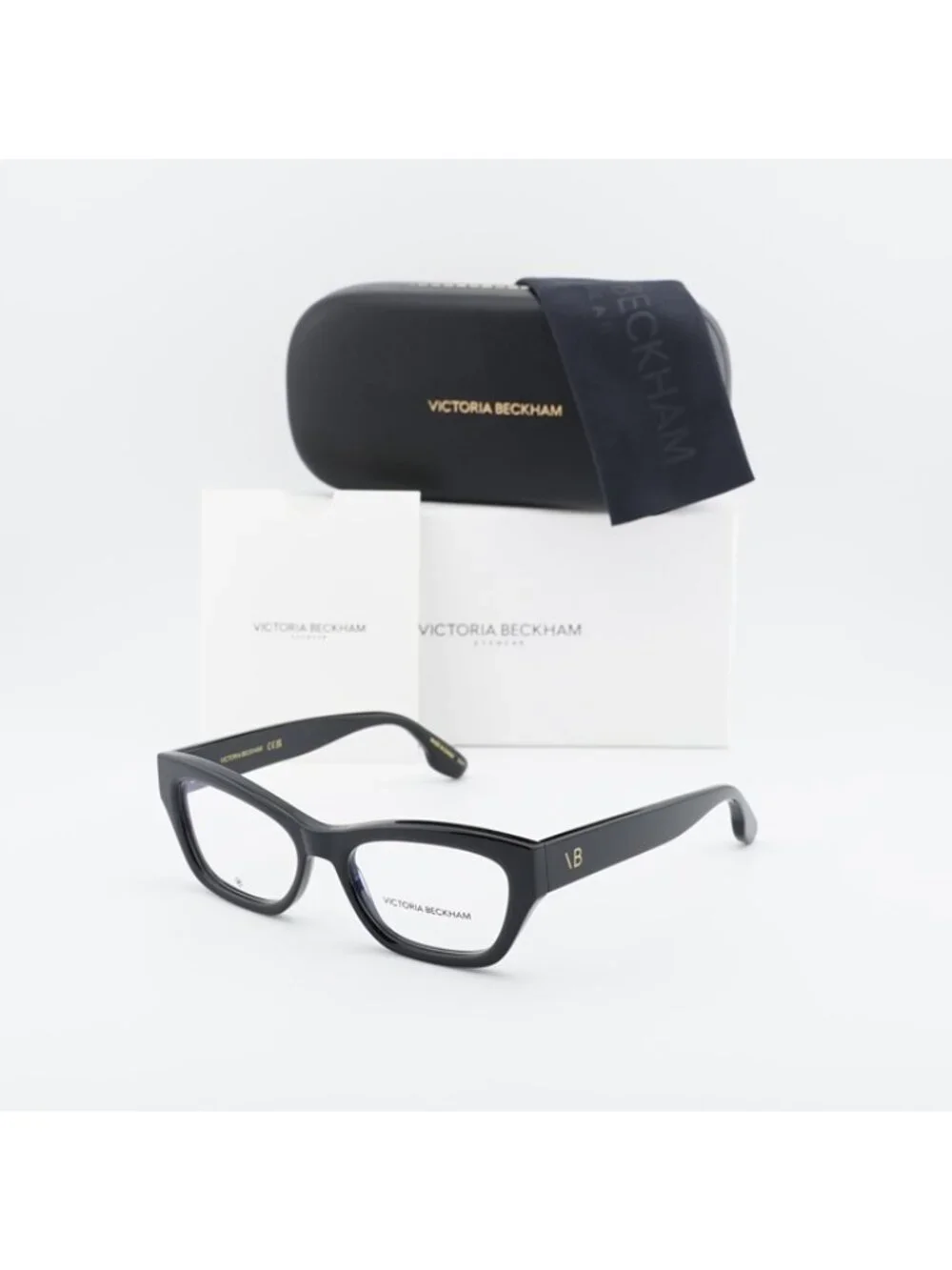 Victoria Beckham VB2675 001 Eyeglasses Black 53mm Rectangle Frame